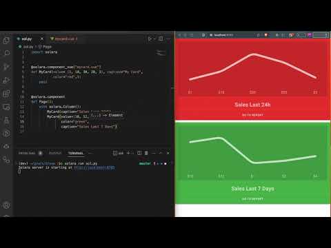 Python + Vue.js