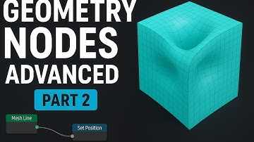 Geometry Nodes in Blender | From Basic to Pro Step-by-Step Tutorial part 2