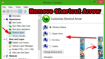 How to Remove Shortcut Arrow in Windows 7/8/10 #WinaeroTweaker
