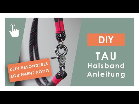 Video: Anbringen eines Namensschilds an einem Hundehalsband