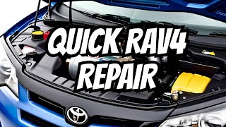 Easiest Starter I have Ever Changed. 2011 Toyota Rav4 2.5L