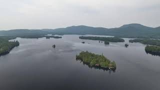 Adirondack Mountains-Blue Mountain Lake Aerial Live Stream 06182024