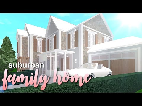 Bloxburg Suburban Family Home 230k Youtube - roblox cylito inventory