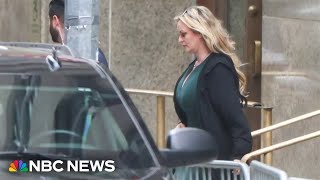 Stormy Daniels faces blistering cross examination by Trump lawyer
