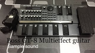 Видео Boss GT-8 | Sample sound 1080p 60fps (автор: AG Music)