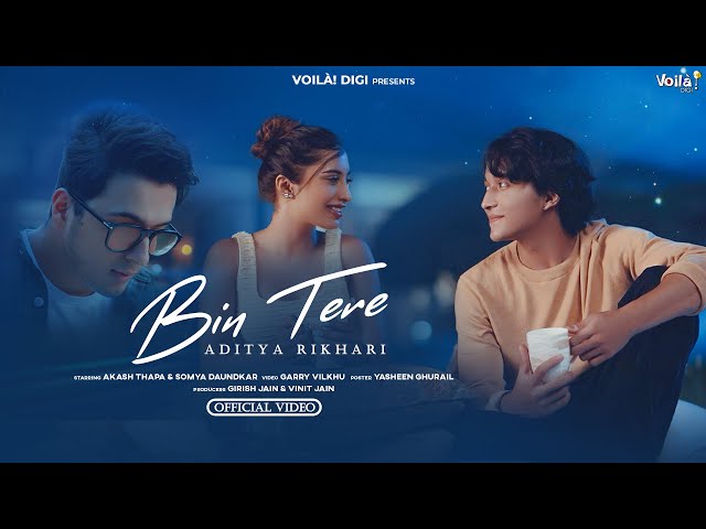 BIN TERE: Aditya Rikhari ft. Akash Thapa & Somya Daundkar | New Hindi Song 2023 | Official Video class=