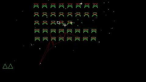 X Invaders on AROS 68k