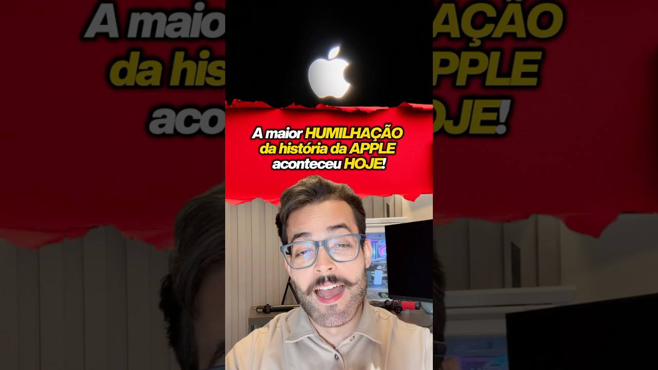 A Apple acabou de passar pela MAIOR HUMILHAÇÃO da história. 😱