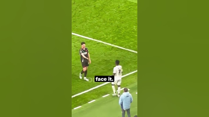 Declan Rice teaches Vinicius how to be a captain