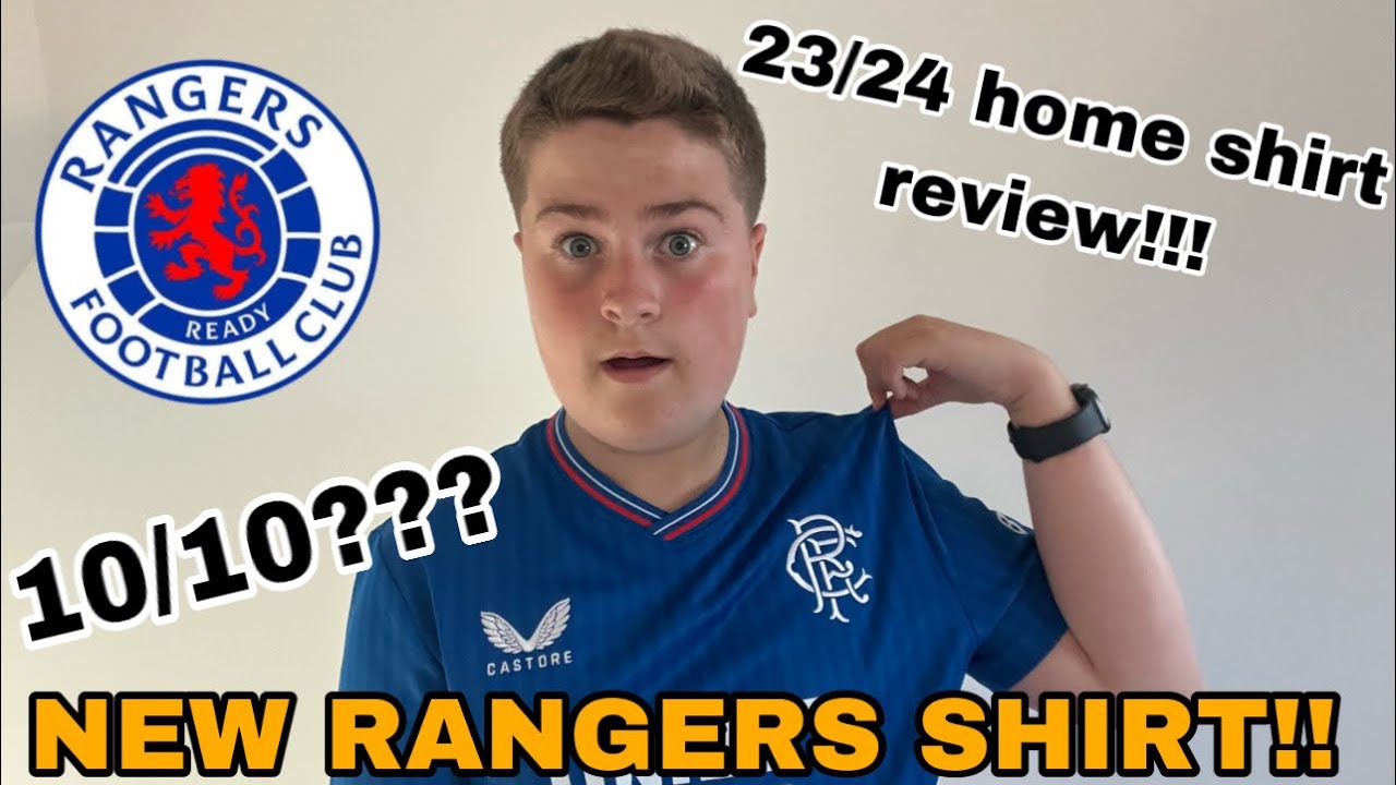 Rangers new kits 23/24 release date