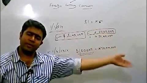 Foreign Currency Transaction -  Lecture  -  1 -   Introduction
