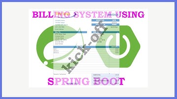 Billing System using Spring Boot - introduction session. Watch this 5 minutes video - 01