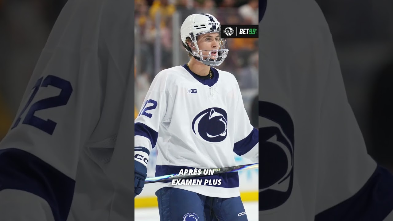 Gavin McKenna va pouvoir mieux dormir!