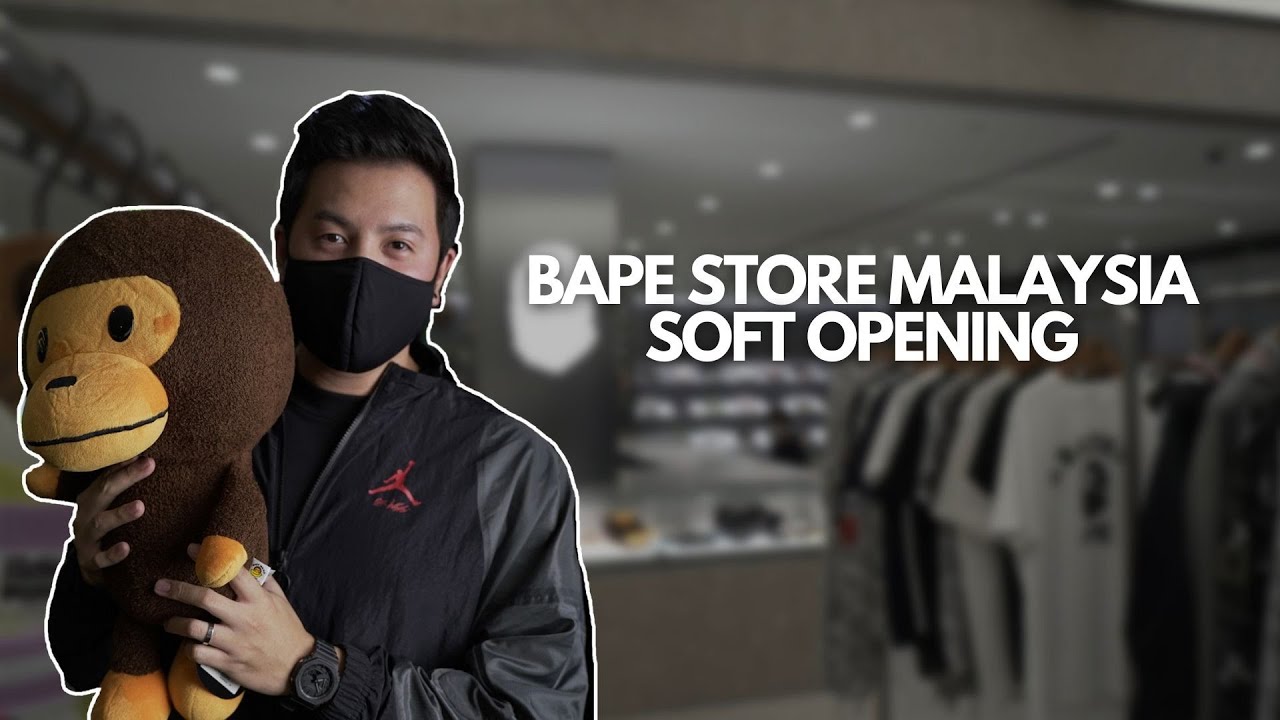 BAPE STORE MALAYSIA BAPE CAFE KLCC SOFT OPENING | SHENGYI KOH EP 13 -  YouTube