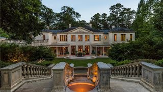 25 Million Epic Estate Mansion In Buckhead - Atlanta I Atlanta Luxury Homes I Atlanta Real Estate
