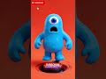 Only YOU Can Save Blippo 😭 Hit That Button Now! #blippo  #shorts  #funnyalien