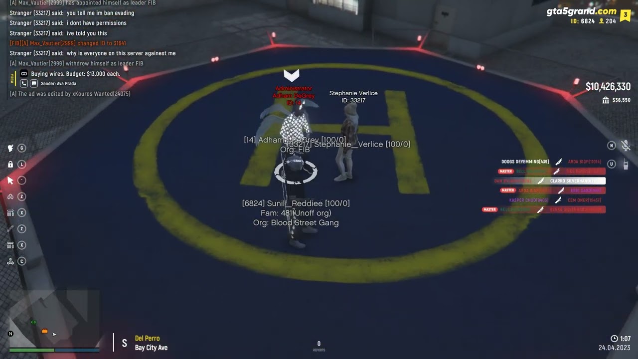 Grand RP Admin Panel leaked. #banevading #grandrp #grandrpgta5 #grandroleplay #bannedforcheating