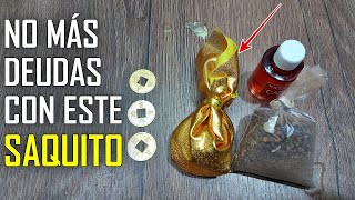 RITUAL DEL SAQUITO AMARILLO PARA PAGAR LAS DEUDAS | Hechizo Para Alejar y Elimina Deudas