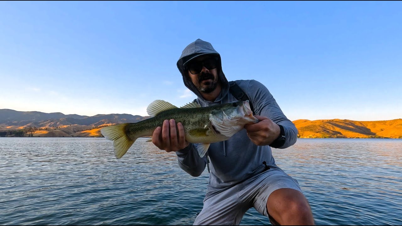 Bass Fishing at the Local Lake