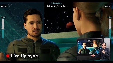 SG Com: Real-time audio-driven animation demo