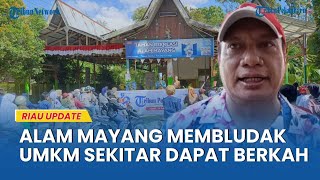 Pengunjung Alam Mayang Membludak Pelaku UMKM Sekitar Kecipratan Rezeki