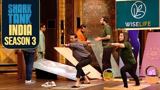 Shark Ritesh ने 'WiseLife' के Yoga Mats पे किया Yoga | Shark Tank India S3 | Dream Deals