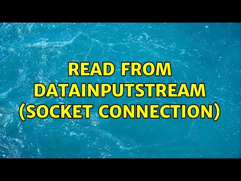 Read from DataInputStream (Socket connection)