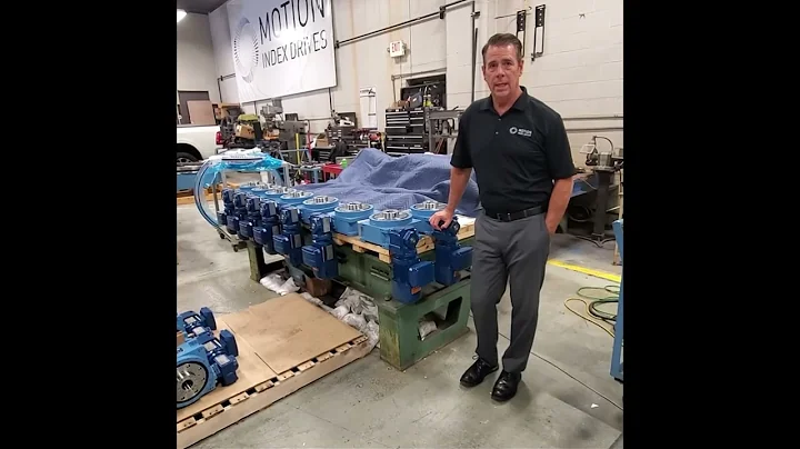 RT160/8 Rotary Index Tables Final Assembly