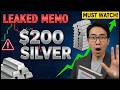 Silver to $220?! Leaked Bank Memo Predicts MASSIVE Supply Crisis