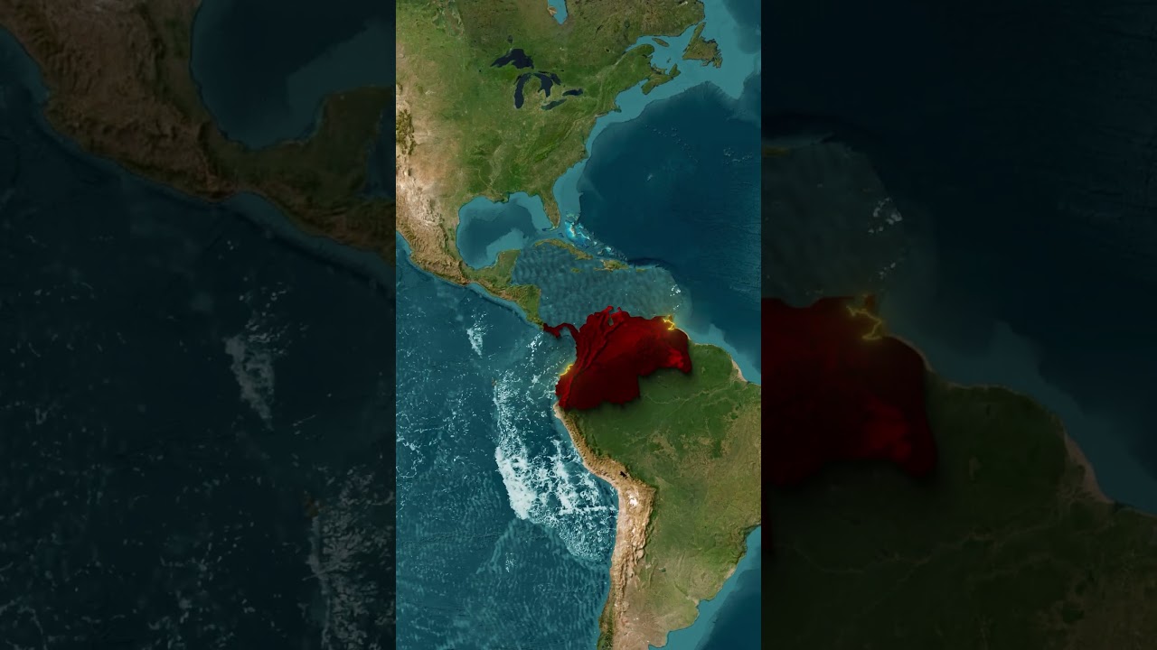 E se a Grã-Colômbia existisse hoje? #GrãColômbia #Colômbia #Venezuela