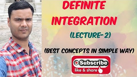 Applied Mathematics || Lecture-2 || Definite Integration || Solved examples with concepts ||