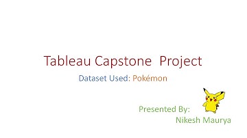 Data visualization with Tableau |Pokémon dataset 😀