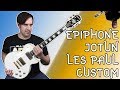 A Boy And His NEW LES PAUL | Epiphone Björn Gelotte Jotun Signature Les Paul Custom Demo & Review