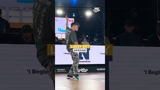 B-Boy Lussy Sky 🇺🇦 qualified for the OQS directly from the World Championship 💥