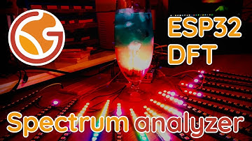 Spectrum analyzer 19x21 WS2812B with ESP32 using FFT