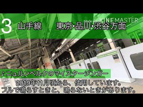 [密着]上野駅3.4番線発車メロディー