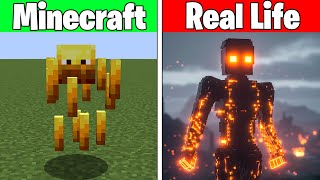 Realistic Minecraft | Real Life vs Minecraft | Realistic Slime, Water, Lava #425