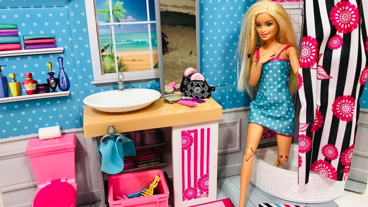 toy bathroom set