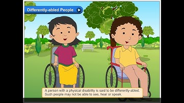 Differently-abled people | Environmental Studies Class 3