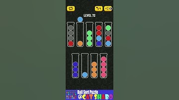 Ball Sort Puzzle Level 72