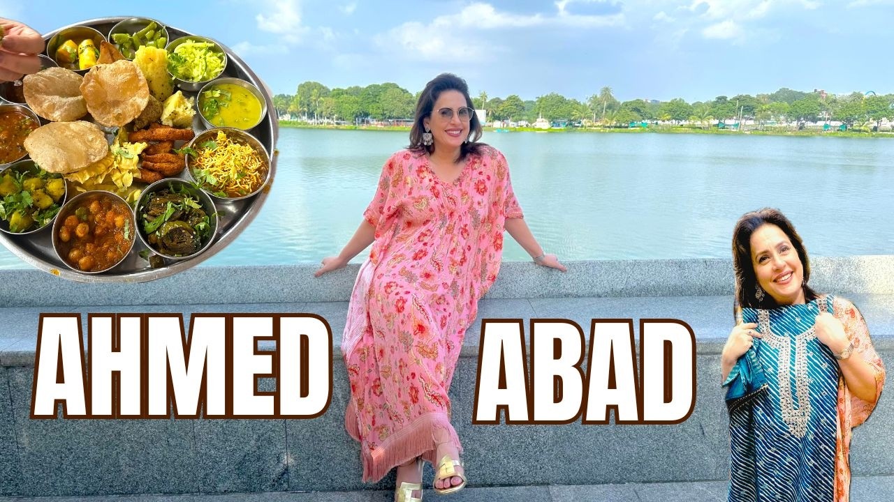 EPIC Historic Gujarati Thali!Gandhi ji to Modi ji ATE here! Hidden Gems of Ahmedabad #amritaraichand