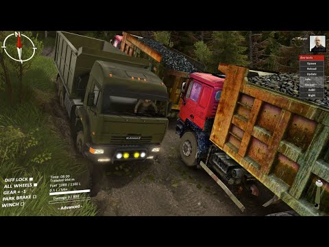 Kamaz downhill | Spintires