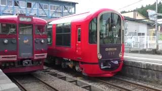 【えちごトキめきリゾート・雪月花】ET122形1000番台 妙高高原駅発車