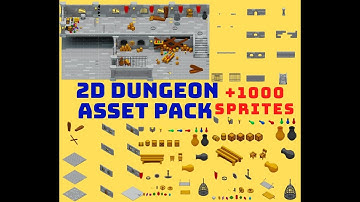 2d Dungeon Asset Pack