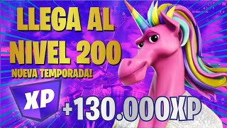 NUEVO MAPA DE XP +130K 😱 COMO SUBIR DE NIVEL EN FORTNITE NUEVA TEMPORADA, PE EN ISLAS DE CREADORES