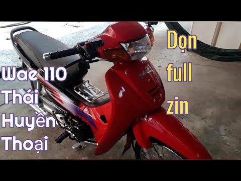 Wave 110 Thái Huyền Thoại Dọn Full Zin 25Tr - Xe Honda Wave 110 Dọn Zin Đẹp Kiểng | CNQT