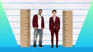 How Much Taller? - Drake vs Andrew Garfield!