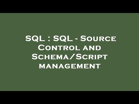 SQL : SQL