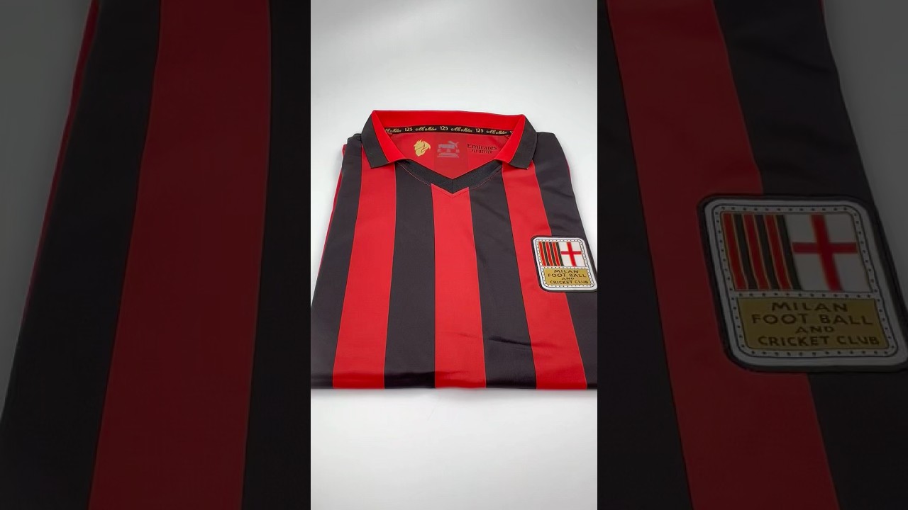 AC Milan 24-25 Anniversary 125th Special Kit Soccer Jersey ???? New Football Shirts