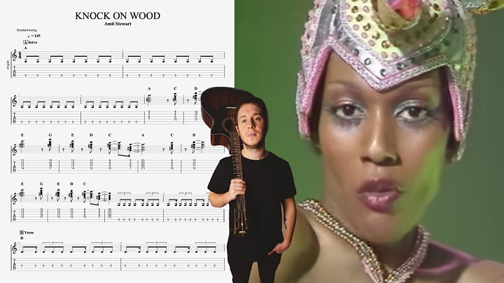 Knock on Wood Guitar version - Guitar performance video thumbnail